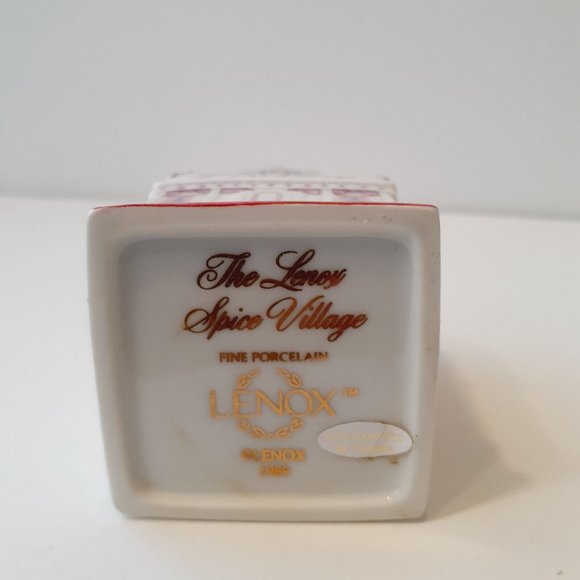 The Lenox Spice Village CLOVE Jar House Fine Porcelain 1989 - Picture 8 of 9
